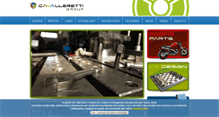 Desktop Screenshot of cavallerettisrl.it
